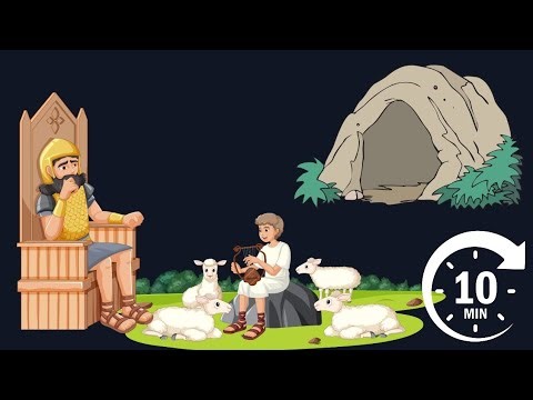 David and the Gentle Hands-Fruit of the Spirit:Gentleness |David &King Saul Story Kids Sensory Video