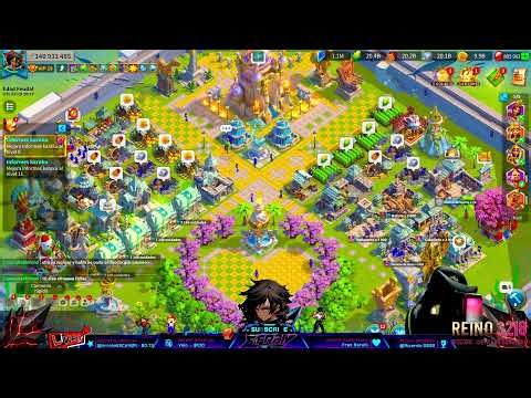 CODIGO NUEVO 26 LLAVES DORADAS - PRIMER DIA DE KVK FULL BARBAROS AOE parte 2- RISE OF KINGDOMS