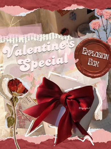 Creative Valentine’s Day Explosion Box Crafts