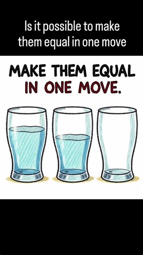 Is it possible to make them equal in one move #puzzle #riddle #quizmaster | QuizMumbai.in