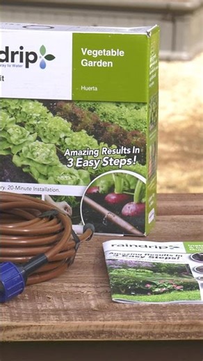 Say Hello to Raindrip Unboxed: Watering Kit for Vegetable Gardens 🌿📦
