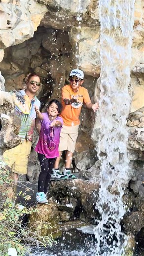 Relaxing Waterfall ASMR 💦😌 (Hidden Garden Moment)