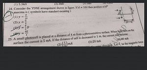 Consider the YDSE arrangement shown in figure. If d=10 \lambda ... | Filo