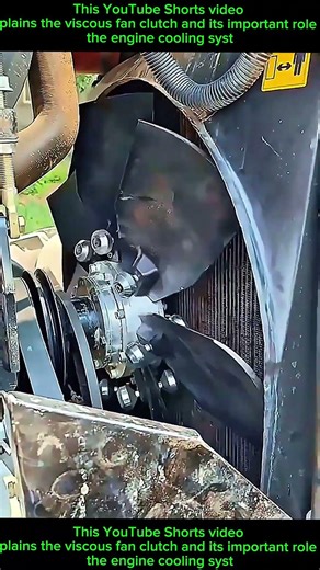 Viscous Fan Clutch How It Works and Why It Matters #shortvideo #shorts