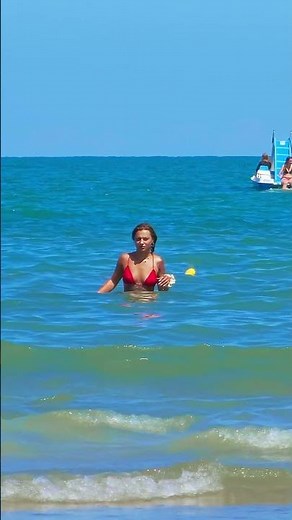 🇮🇹 🌴Beautiful Rimini Beach🏖️ #beach #summer #travel