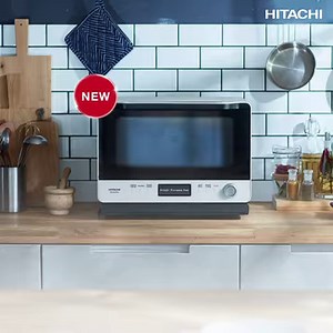 Cook delectable meals effortlessly with Hitachi's newest Microwave Oven. The Smart W Sensor automatically controls the heating power and cooking time by double-scanning the weight of the food and the food surface temperature. | Hitachi Home Appliances