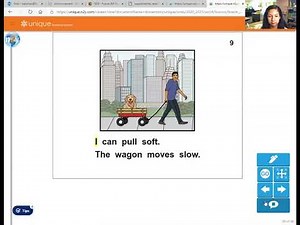Unique Reading Lesson 1 & 2: "I Can Move"
