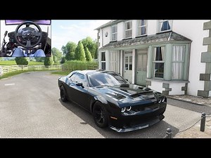 1100HP Dodge Demon - Forza Horizon 4 | Thrustmaster T300RS gameplay
