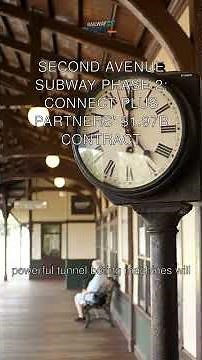 Second Avenue Subway Phase 2: Connect Plus Partners' $1.97B Contract