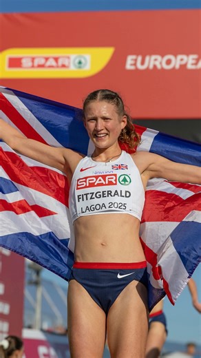 British Athletics on Instagram: "Hear from our three-time champ 🥇🥇🥇 Plus, Innes FitzGerald lays the gauntlet down for her dad 🏃‍♀️ #Lagoa2025"