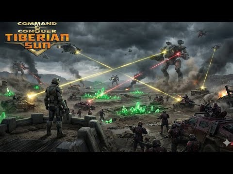 Command & Conquer: Tiberian Sun – 1v2 Brutal Battle (Gameplay Only!)