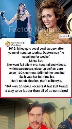 Miley Cyrus’ Silent Era: The Viral Moment After Her Vocal Cord Surgery