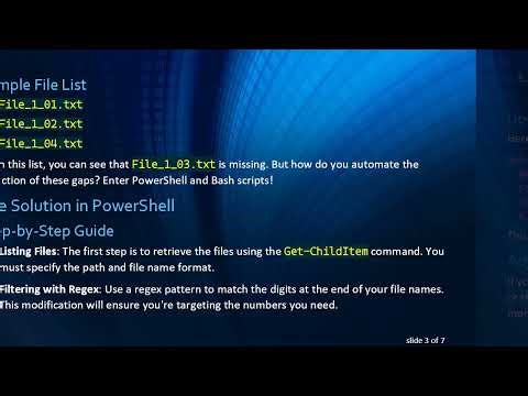 Discovering Missing Numbers in File Batches Using PowerShell and Bash