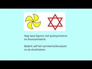 Draaisymmetrie en puntsymmetrie
