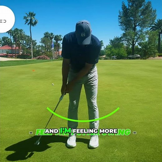 Master Your Putting Trail Hand Secret for Distance Control #golf #golftips #putting