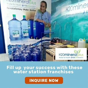 4 comments | Franchise the best water refilling stations in the...