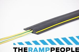 Premium 1-Channel Floor Cable Protector - Channel Size 15mm x 5mm