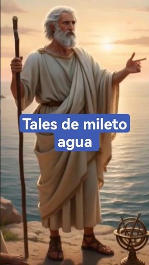 Tales de mileto | agua