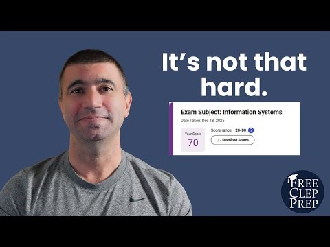 Information Systems CLEP | The Truth About This Exam