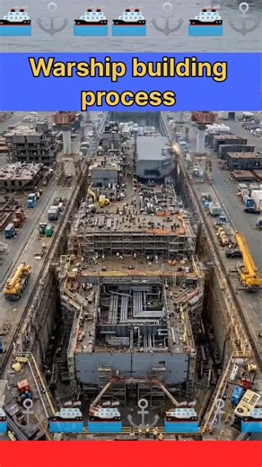 Warship building process! War ship kaise Banta hai! Shipyard #warship #viralshort #ytshorts #ship