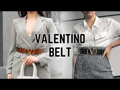 VALENTINO REVERSIBLE BELT REVIEW | Sizing, How to reverse it & Wear and tear