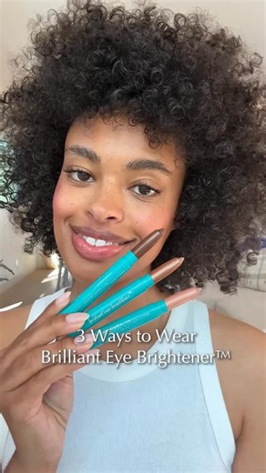 Thrive Causemetics on Instagram: "Brilliant Eye Brightener inspo with Demi ✨ 🤎 Instant Smoky Eye | Riji (Cocoa Shimmer) — sweep across entire lid from lash line to crease and blend 🩰 Highlight + Awaken | Nikki (Blush Gold Shimmer) — apply to inner corners of the eyes, brow bone, and high points of the face for a glow from within ⭐️ All Over Shimmer | Pili — sweep across entire lid and past crease for effortless metallic finish"