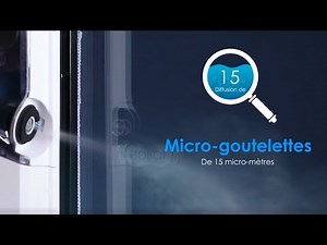 HOBOT-2S | Window Cleaning Robot - Dual Ultrasonic Water Spray(Le français)