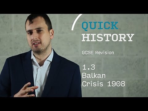 1.3 Balkan Crisis 1908