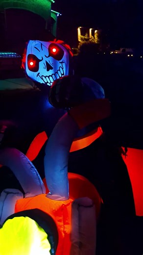 Grim Reaper Chopper Inflatable #grimreaper #ghostrider #halloween #inflatable #halloweeninflatables