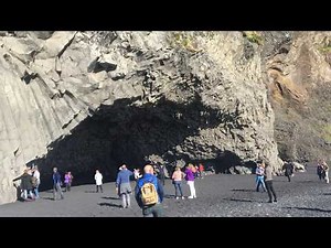 Basalt columns in Reynisdrangar, Iceland