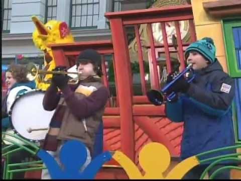 Sesame Street at the Macy's Thanksgiving Day Parade
