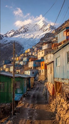 Inside La Rinconada: The World’s Highest City | Life at 16,700 Feet #shorts #shortsfeed