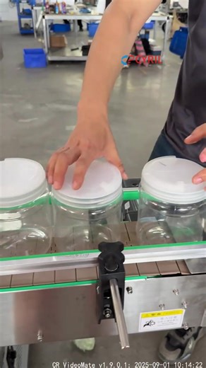 7.8K views · 77 reactions | Fully automatic single-head capping machine | Henan Cyril Machinery Equipment Co.,LTD | Facebook