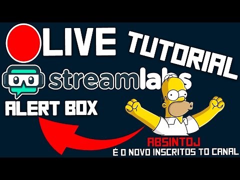 Tutorial Alerta de Novos inscritos em Livestream no Youtube (StreamLabs Alert box)