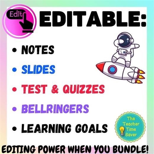 Life Science Notes & PowerPoint Bundle - Cells, Genetics, Natural Selection