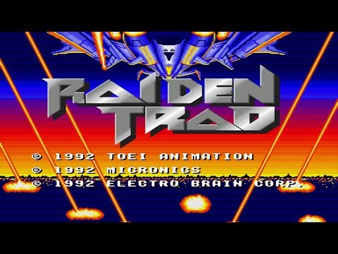 Raiden Trad (SNES) - Full Playthrough