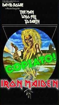IRON MAIDEN and the character copied from a film with David Bowie!