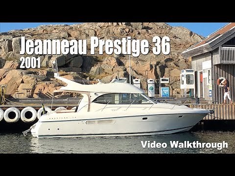 Jeanneau Prestige 36 (2001) - Tour inside and outside