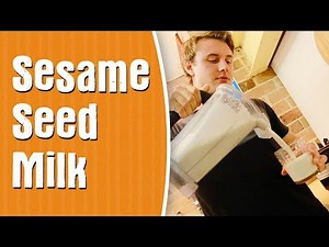 How To Make Sesame Seed Milk — Dairy-Free & Vegan Milk