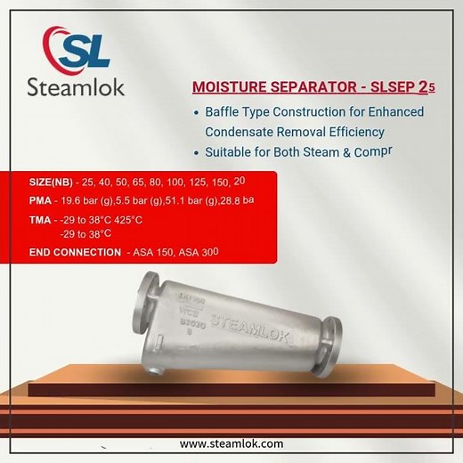 MOISTURE SEPARATOR - SLSEP 25