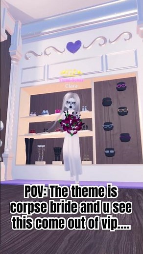 POV: The theme is corpse bride and you see this come out of vip…