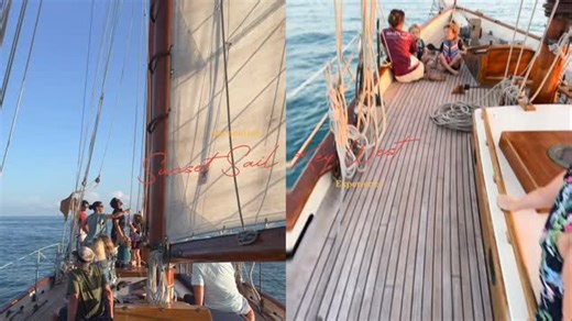 For a truly #authentic #experience, avoid the crowds and set sail with us on one of our #classic #schooners in #keywest #sunsetsailkeywest #privatecharter #keywestsunset #sea #historic #hiddengem #love #sail | Sunset Sail Key West