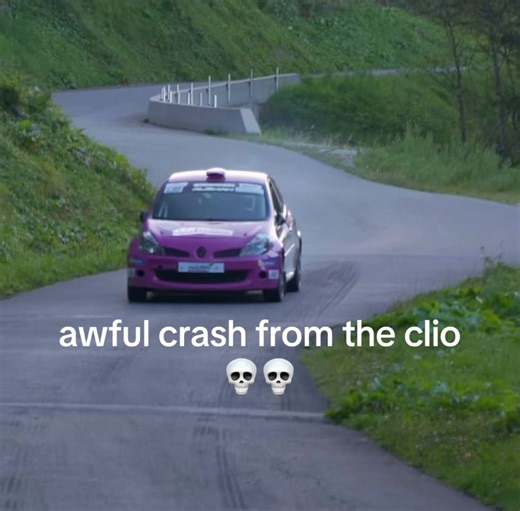 Rallying Crash: Clio's Close Call