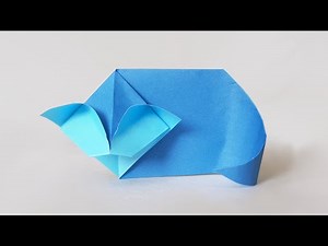 How to make an ORIGAMI CHAT - EASY