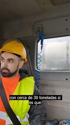 How does a loaded cement mixer brake? 🚛