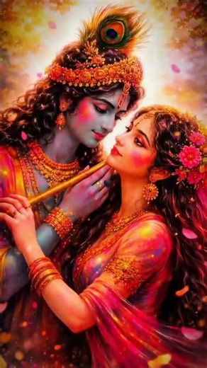 💞💕 Radha-Krishna Shayari Status #Shorts​ 🥰 – Divine Love in Every Line! आइए सुनते हैं Radha-Krishn