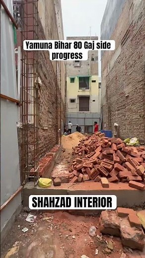 Based on your request for "Delhi Yamuna Vihar new site progress 80 Gaj full interior design #home