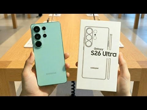 Samsung Galaxy S26 Ultra - Hands-On Video (Model)