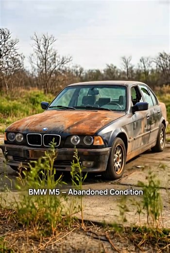 Rusty BMW M5 Restoration Time-Lapse | From Abandoned to Brand New in Garage #carrestoration #aicat