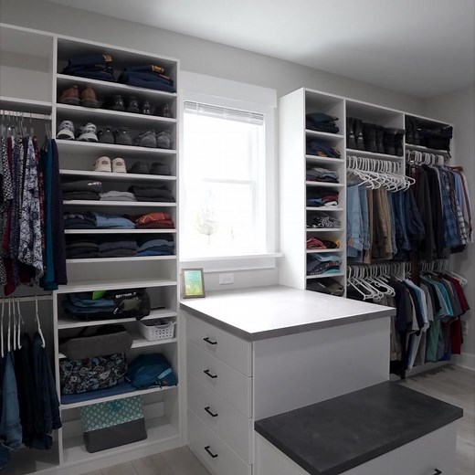 6K views · 27 reactions | From Simple to Spectacular and everything in between, Closet Factory does custom better. With the largest selection of accessories and finishes, our industry leading designers will create the perfect space for you. Schedule your complimentary consultation today! | Closet Factory | Facebook